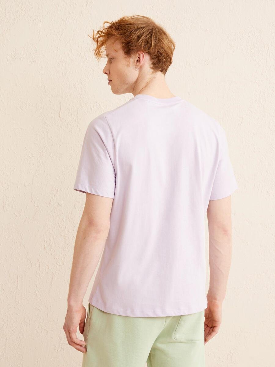 BİSİKLET YAKA BASİC T-SHIRT