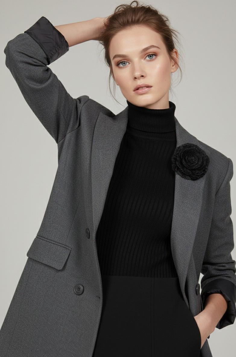 ÇİFT DÜĞMELİ BLAZER CEKET