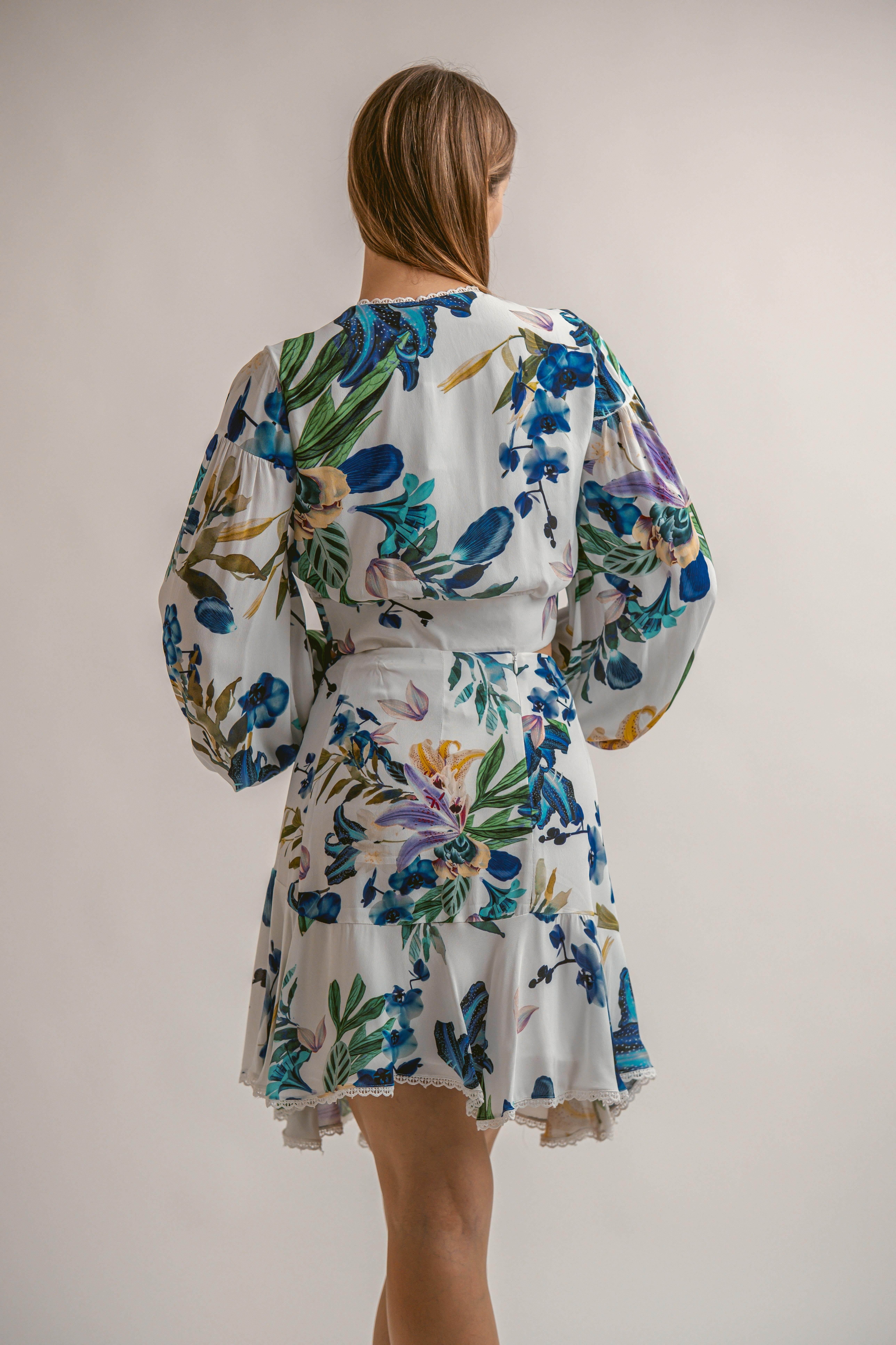 KAREN MILLEN ÇİÇEKLİ BLUZ