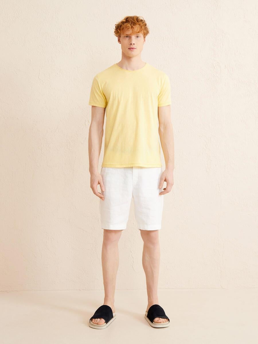 KESİK YAKA T-SHIRT