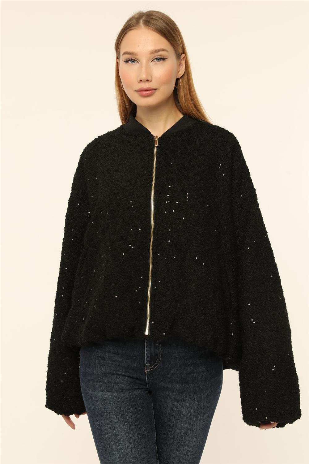 PULLU BOMBER CEKET