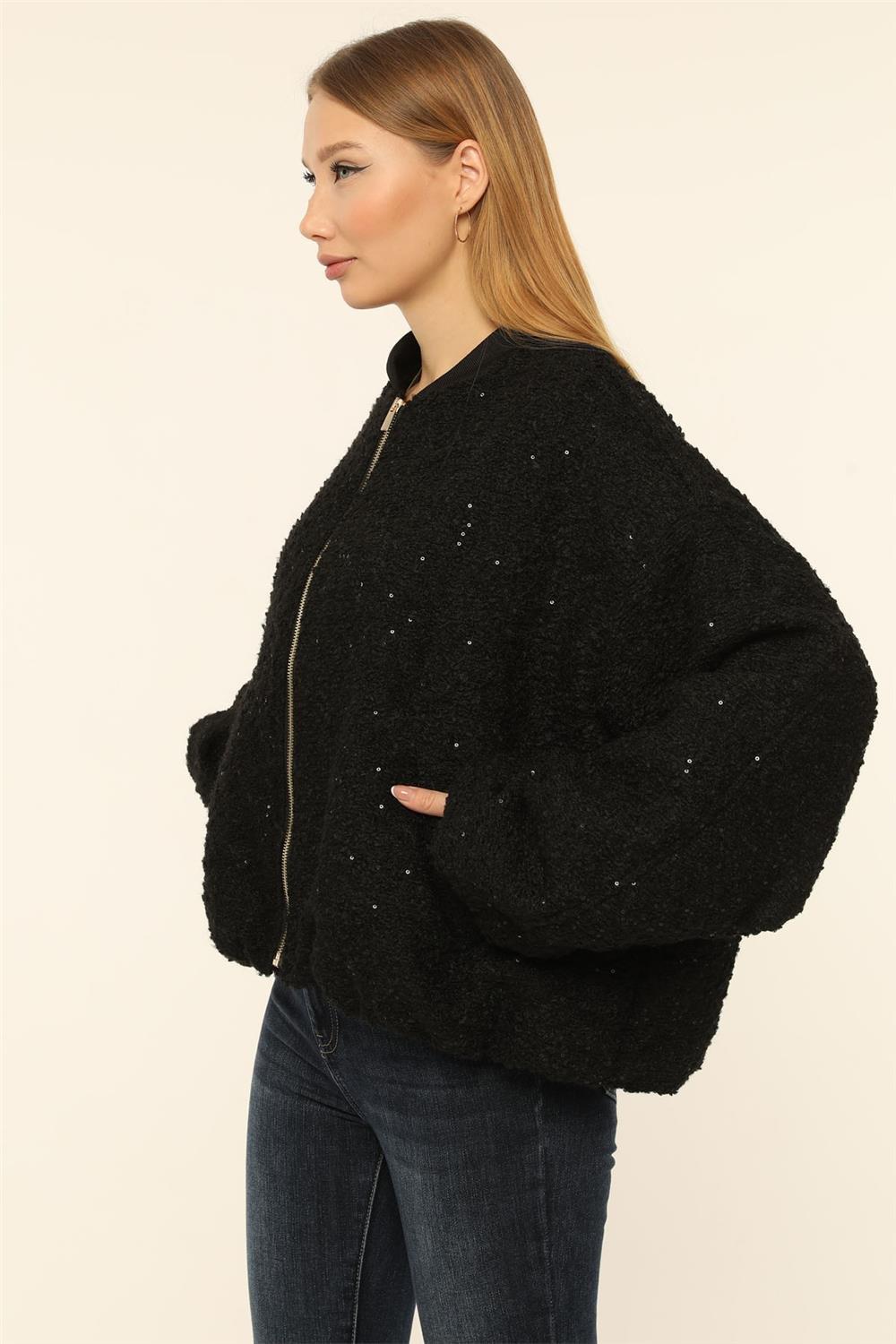 PULLU BOMBER CEKET