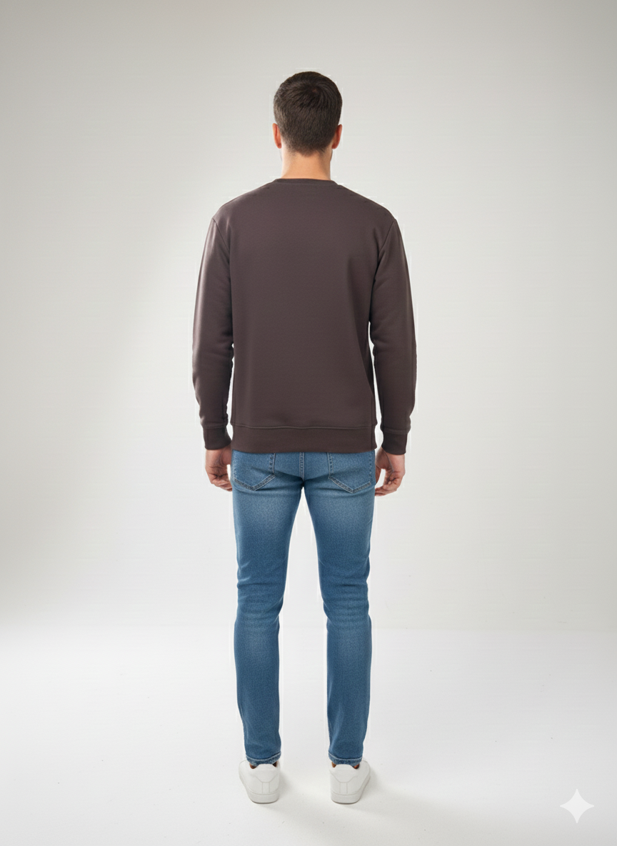 RELAX FIT DÜZ SWEAT
