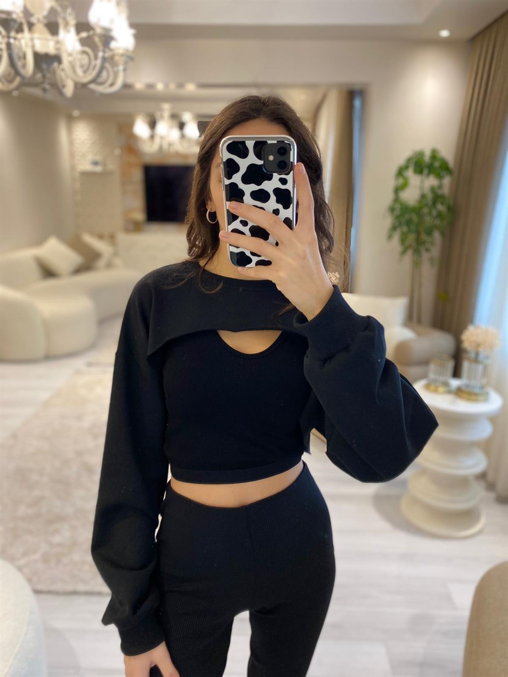 SİYAH CROP