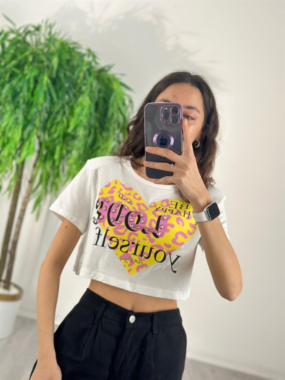 VADKALI CROP TSHİRT