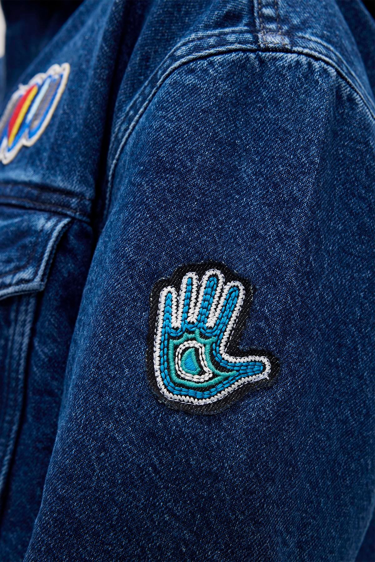 ADELINA DENIM JACKET İNDİGO