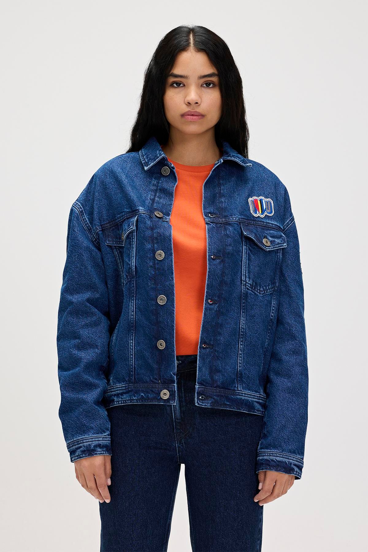 ADELINA DENIM JACKET İNDİGO
