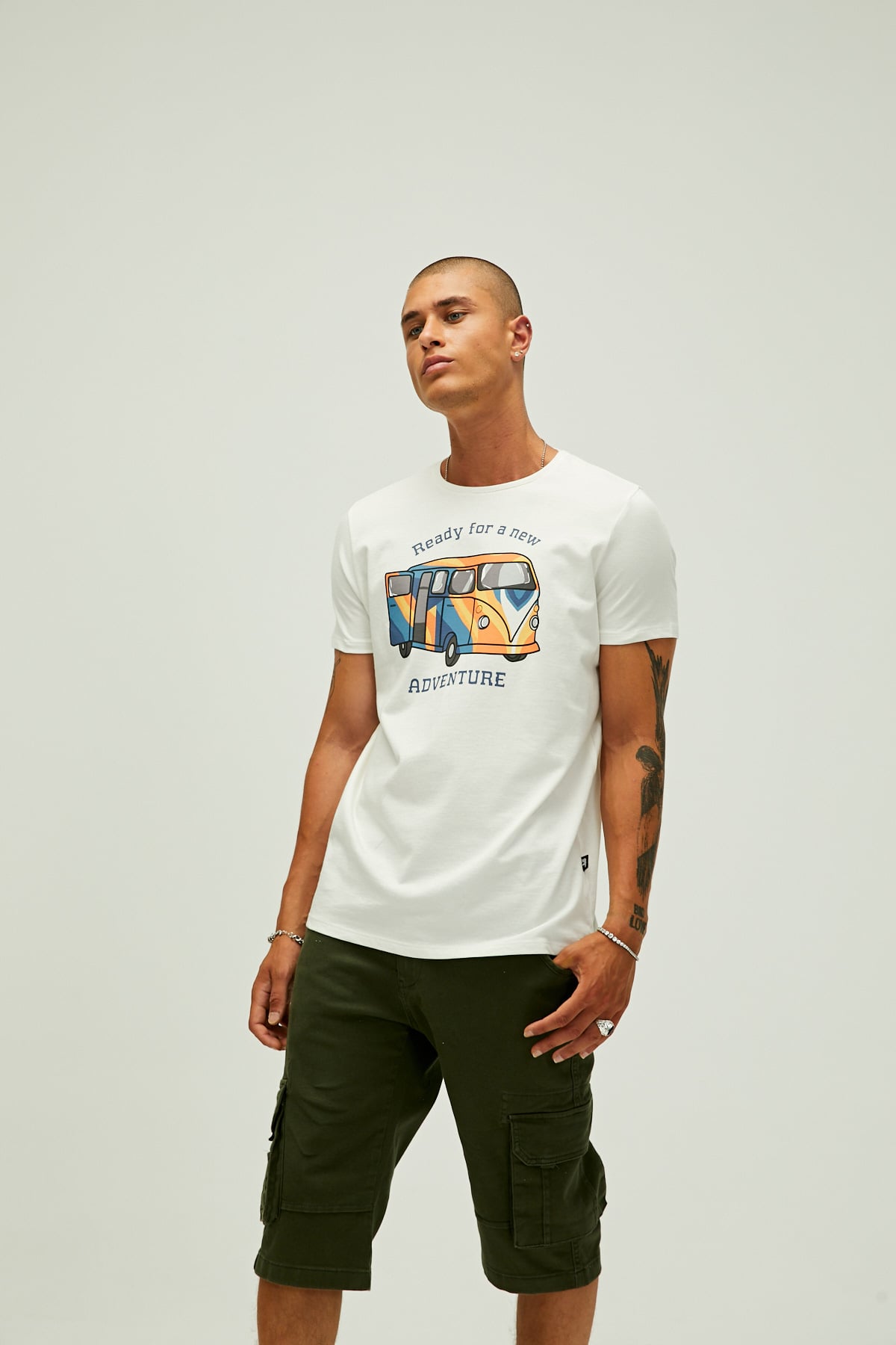 Adventure T-Shırt Off-Whıte
