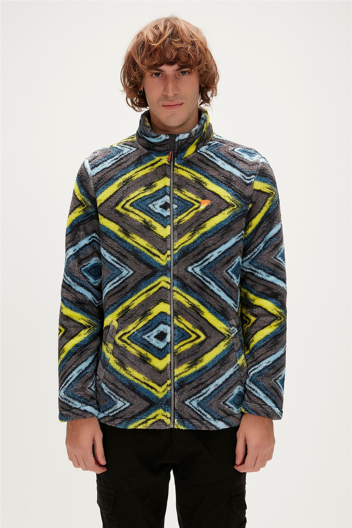 AFRO FULL ZIP PLUSH ANTRASİT