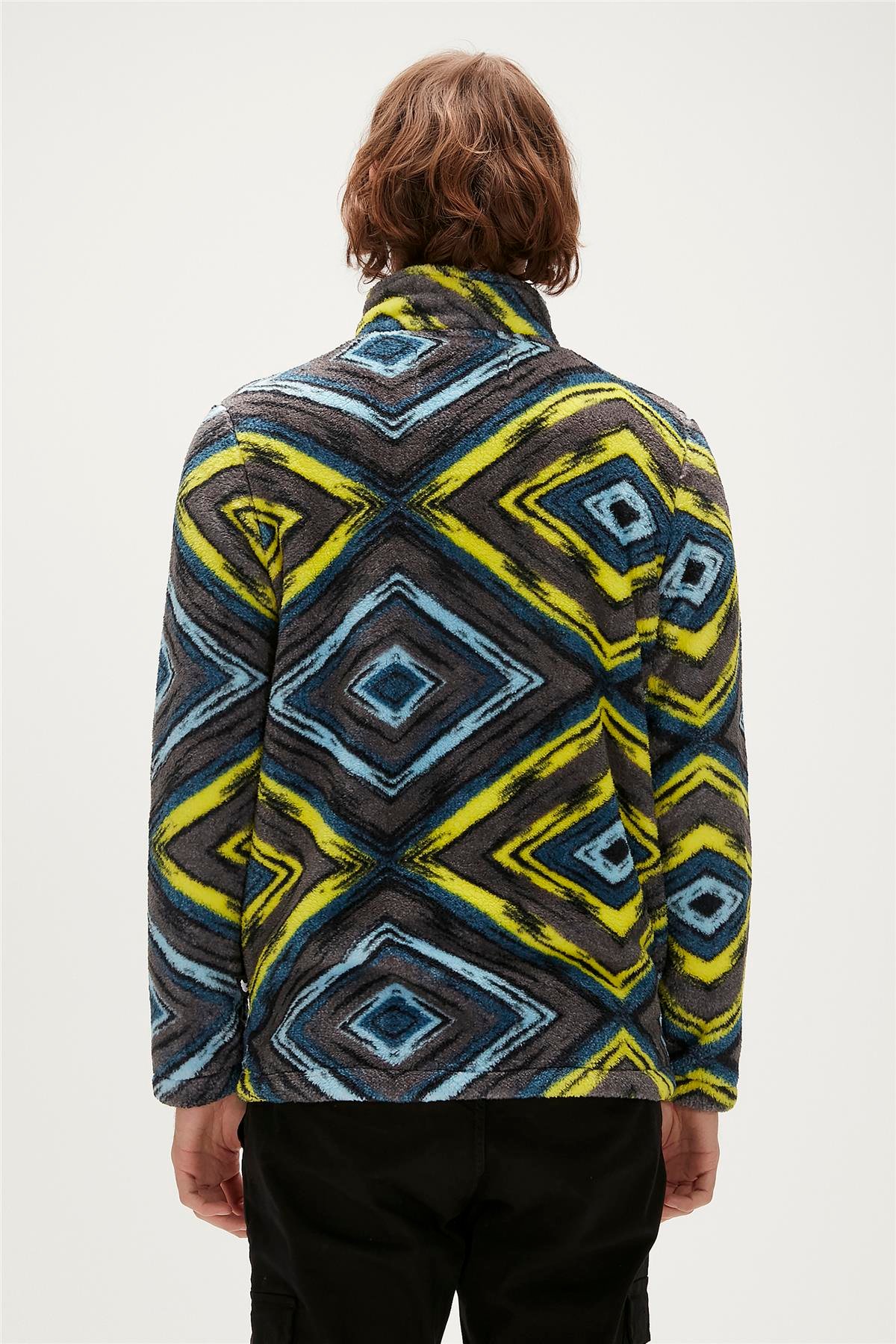 AFRO FULL ZIP PLUSH ANTRASİT