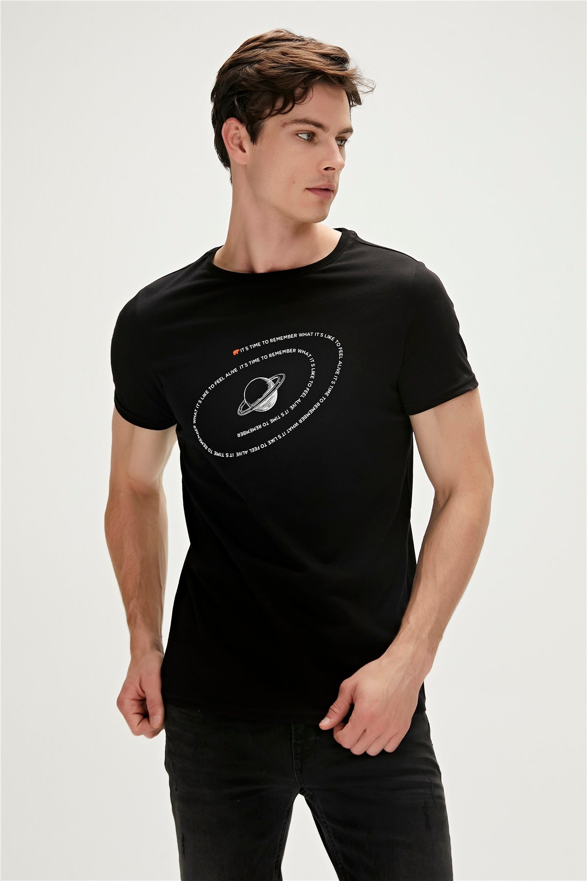 ALIVE T-SHIRT SİYAH