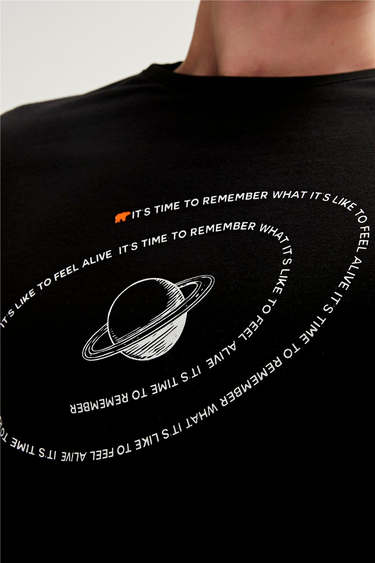 ALIVE T-SHIRT SİYAH