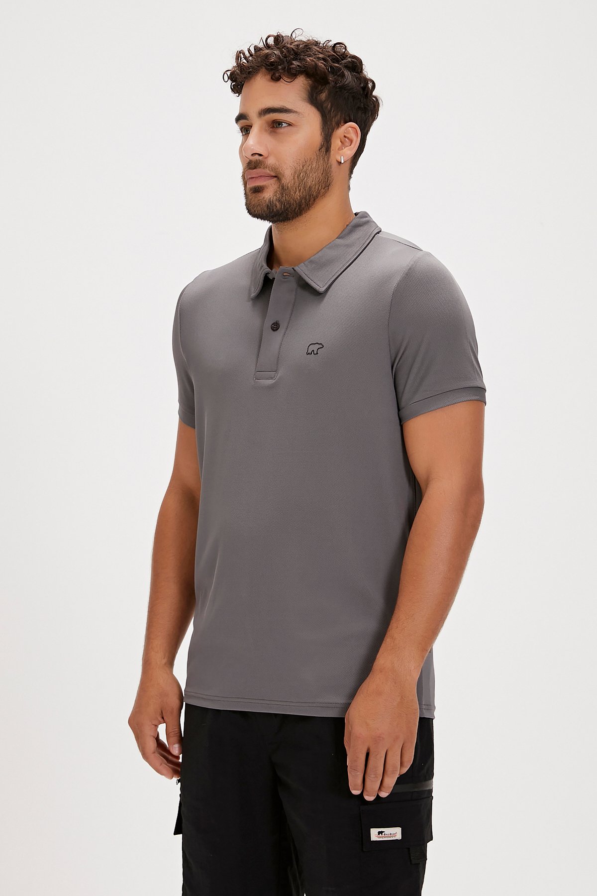 Alonzo Asfalt Polo Yaka Erkek Tişört