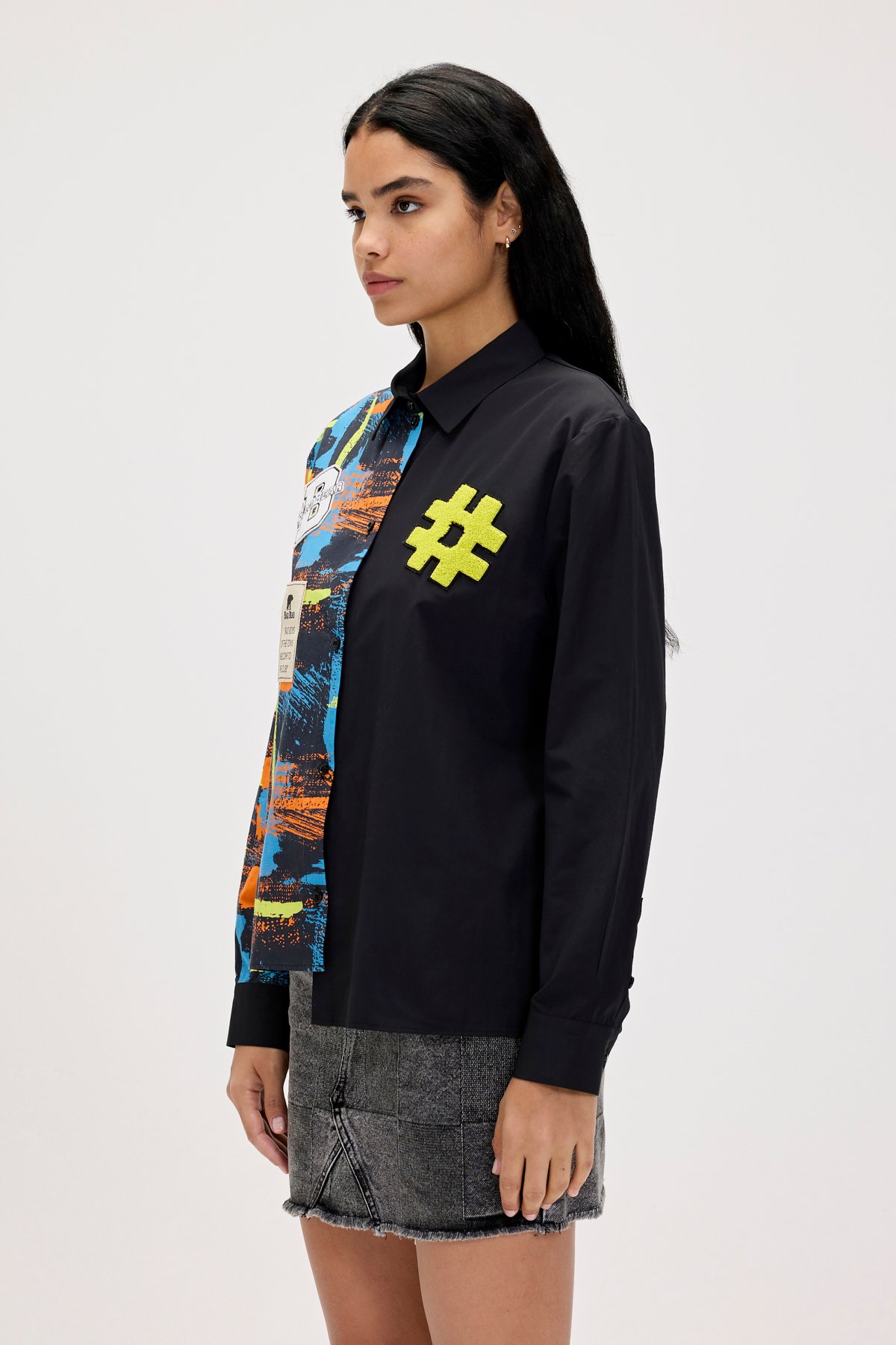 ANASTASIA SHIRT PRINTED SHIRT NIGHT  KADIN SHIRT ANASTASIA SHIRTANASTASIA SHIRT