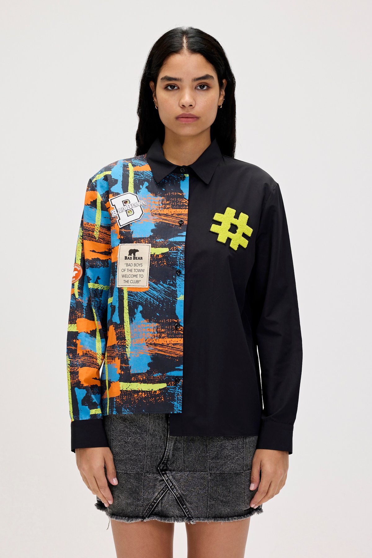 ANASTASIA SHIRT PRINTED SHIRT NIGHT  KADIN SHIRT ANASTASIA SHIRTANASTASIA SHIRT