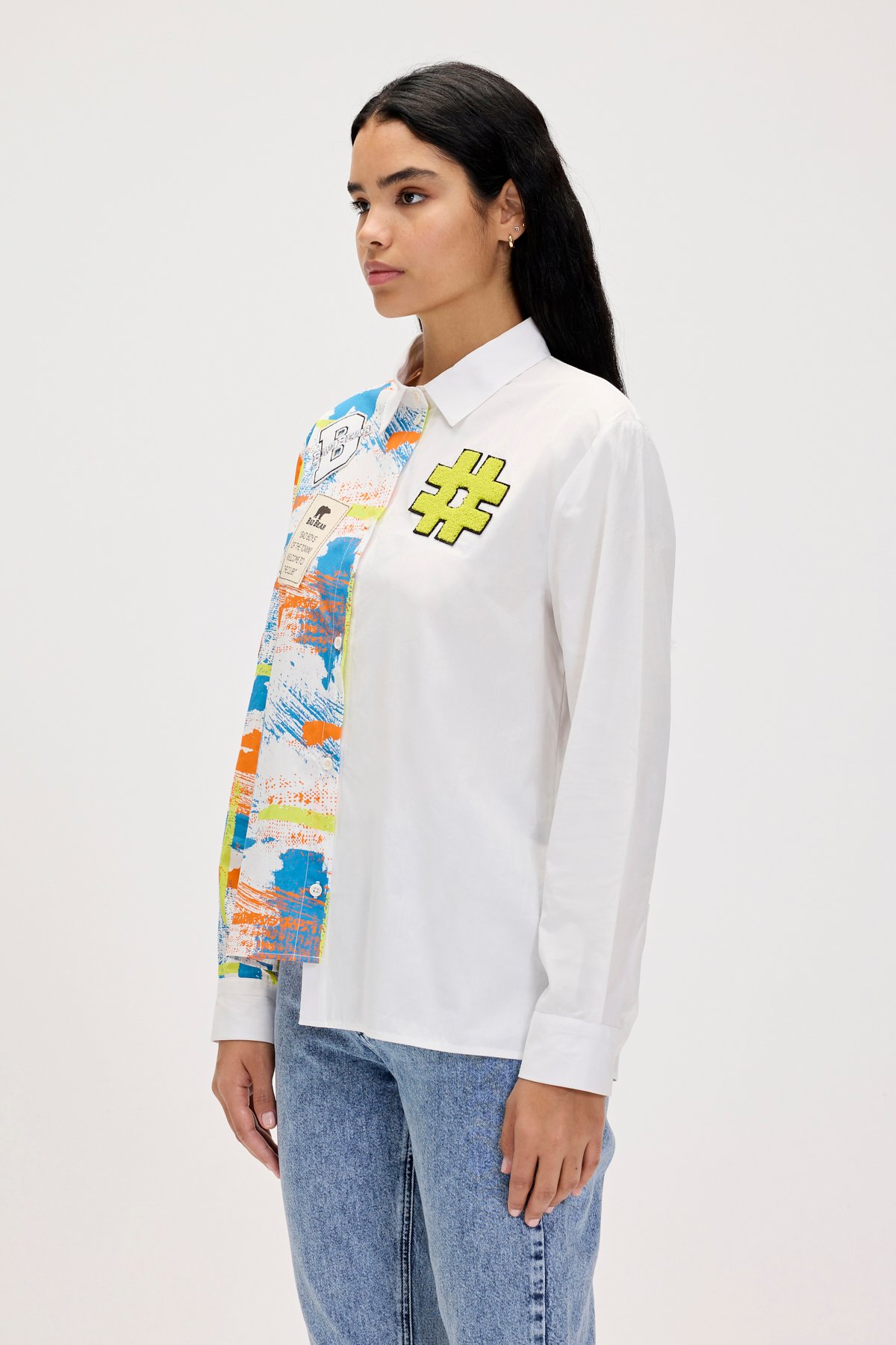 ANASTASIA SHIRT PRINTED SHIRT OFF-WHITE  WOMAN SHIRT ANASTASIA SHIRTANASTASIA SHIRT