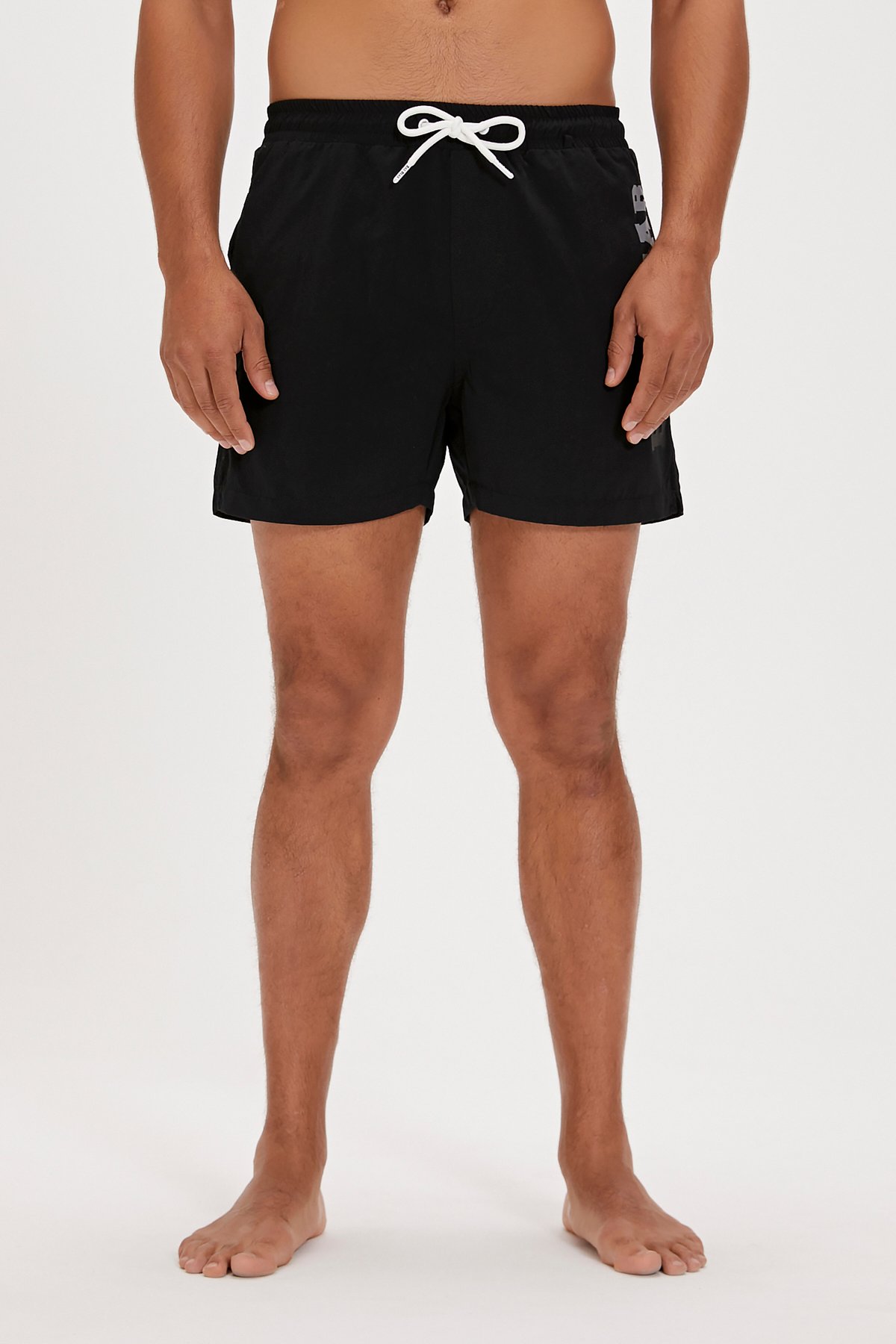 Anton Siyah Erkek Deniz Şortu