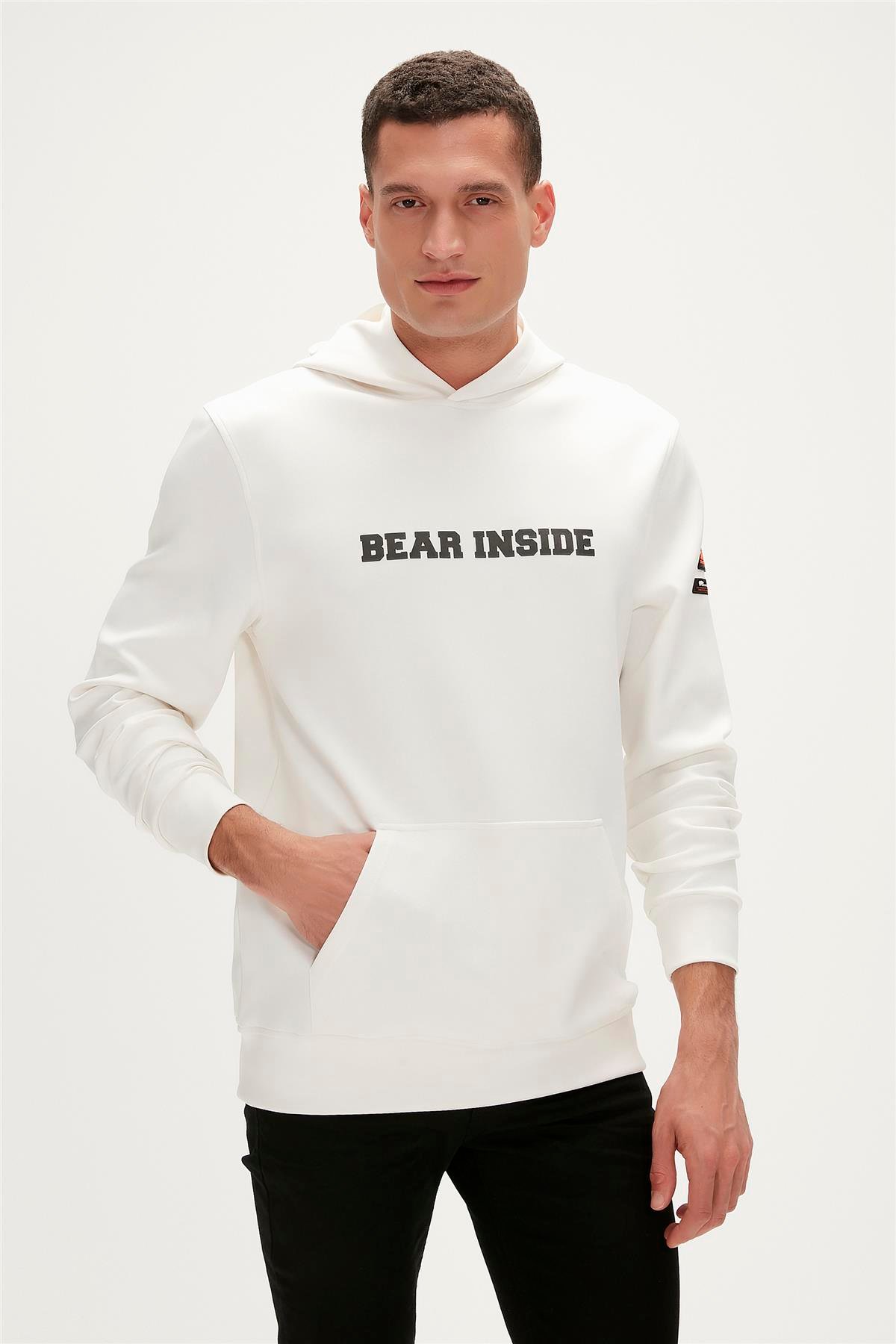 ARTHUR HOODIE ŞEKER BEYAZI