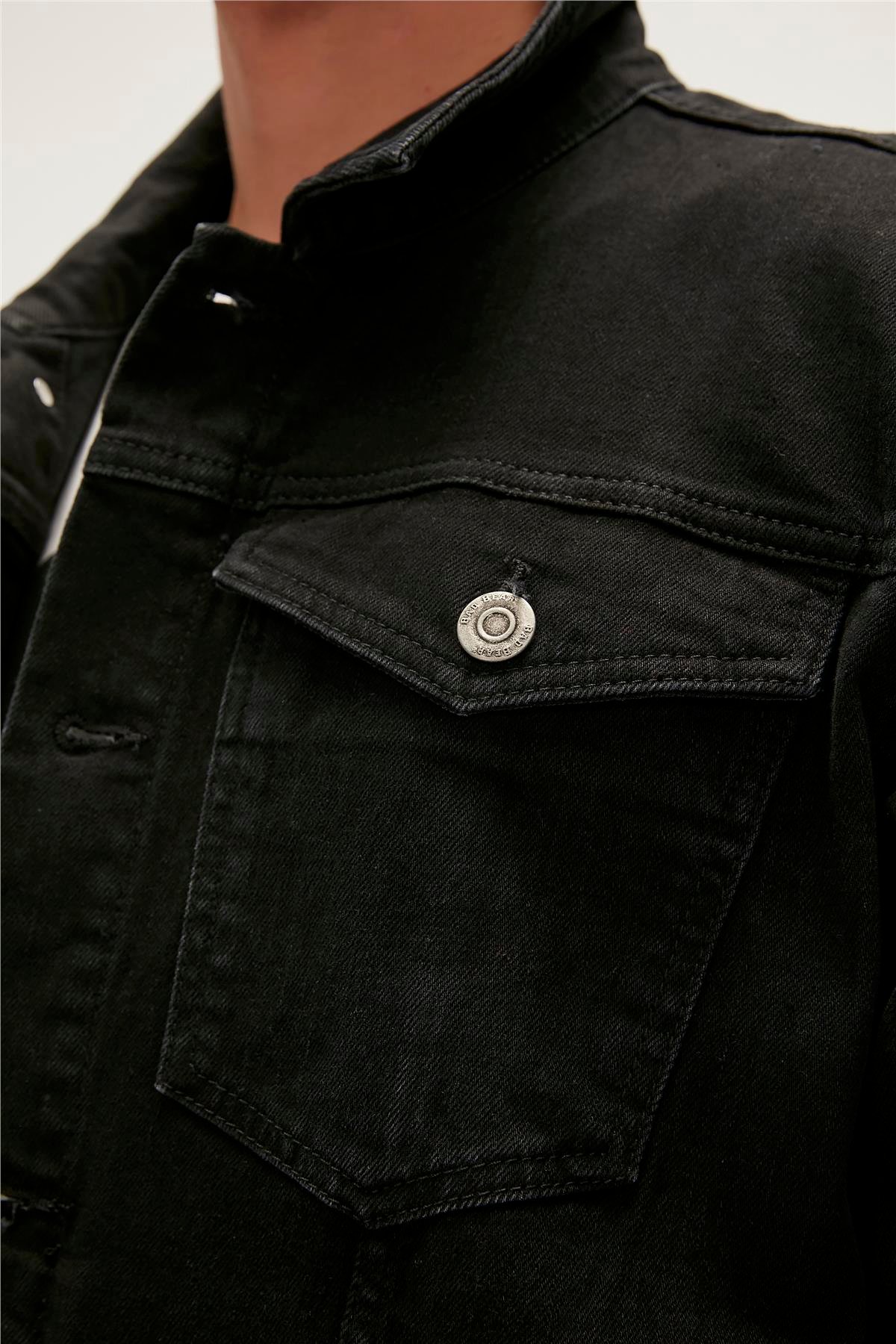 ARWEN DENIM JACKET SİYAH