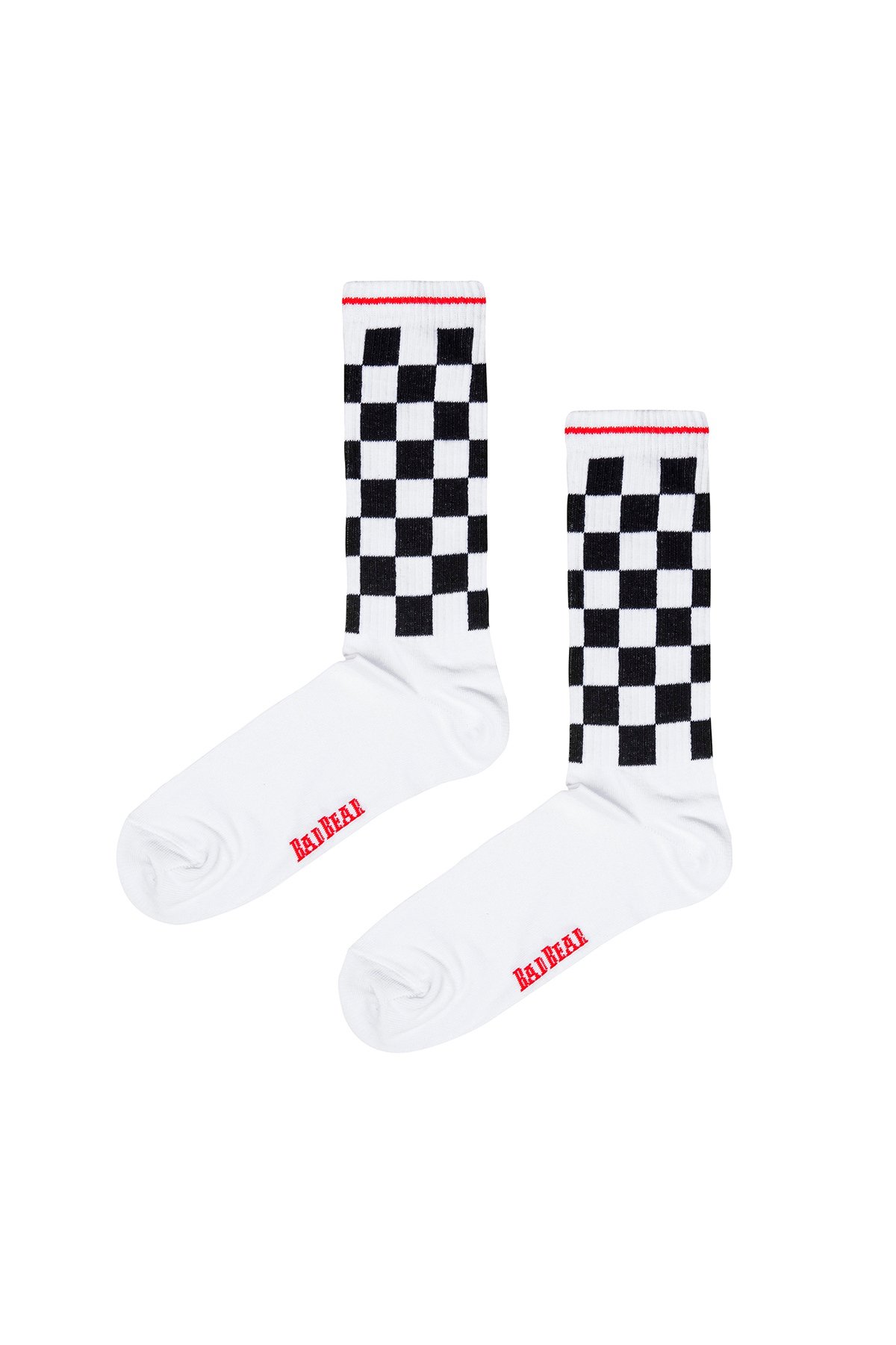 Bad Bear Skater Tall Unisex Beyaz/Siyah Çorap