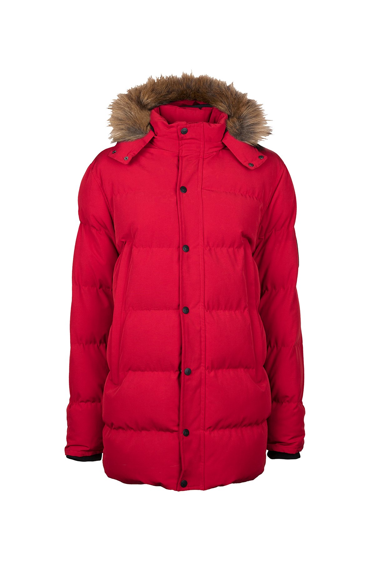 Erkek Parlak Kırmızı Mont Pathfınder Coat
