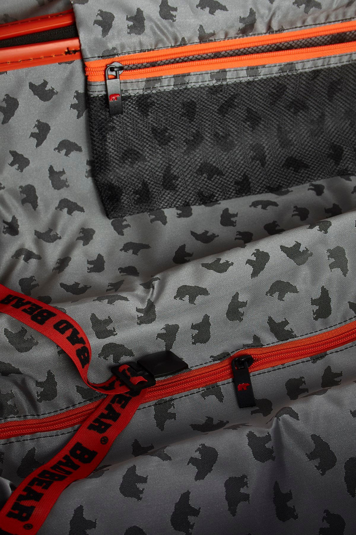 Bad Bear Antrasit Orta Boy Wagon Suıtcase Bavul