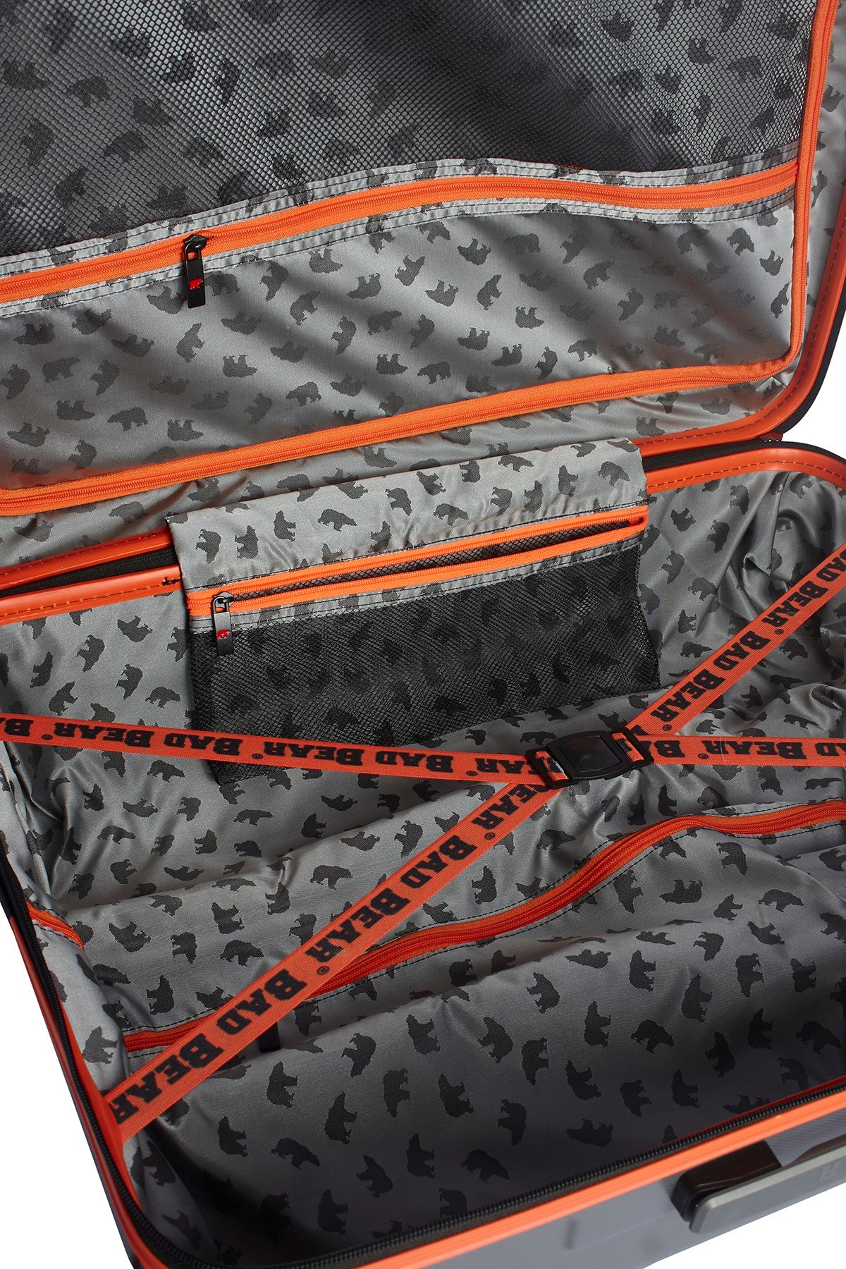 Bad Bear Antrasit Orta Boy Wagon Suıtcase Bavul