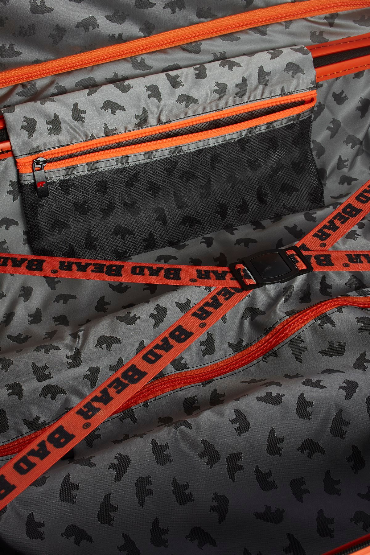 Bad Bear Antrasit Orta Boy Wagon Suıtcase Bavul