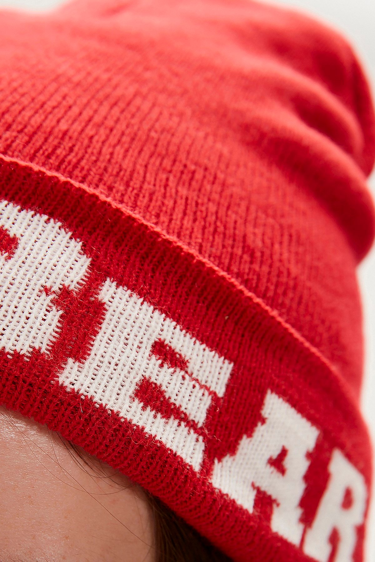Bad Bear Unısex Bere Brand Beanıe Crımsonred