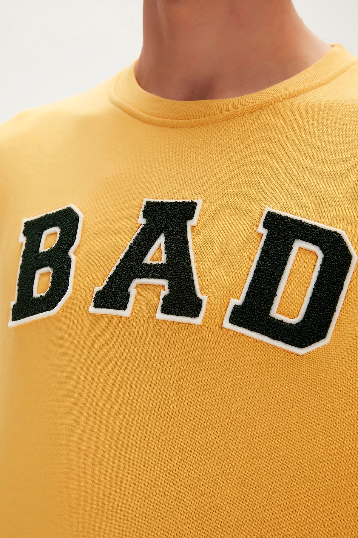 BAD BEAR Erkek BAD CONVEX Hardal Sweatshirt