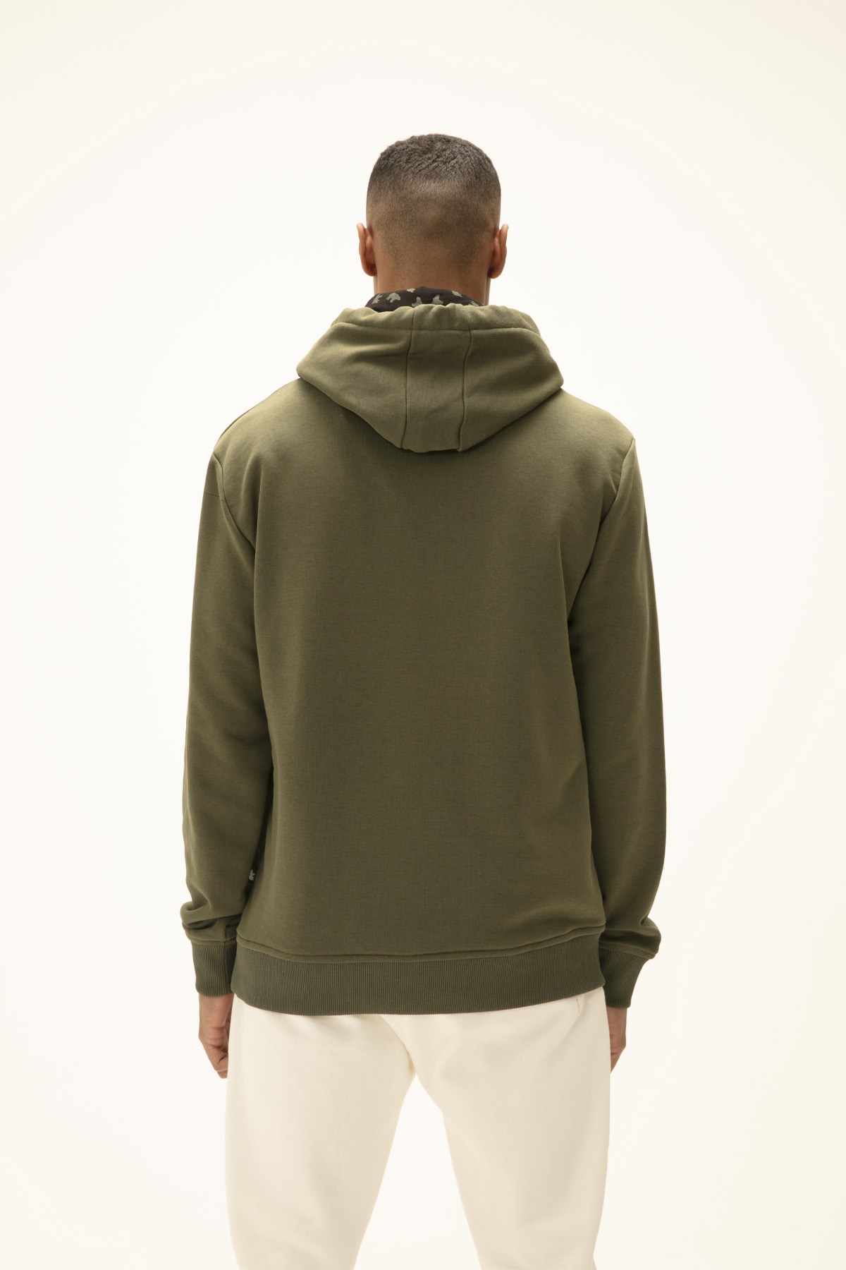 BAD BEAR Erkek BAD NECK Haki Kapüşonlu Sweatshirt Hoodie