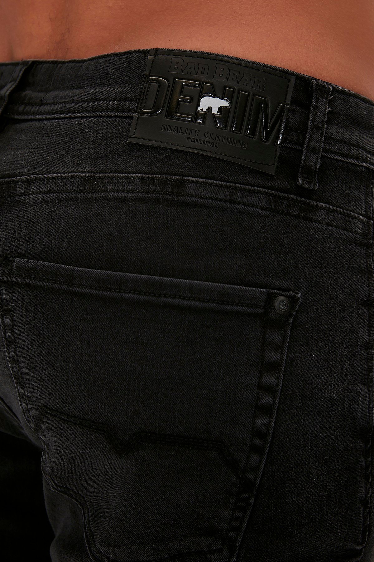 BAD BEAR Erkek FRANCO Antrasit Jean Pantolon 