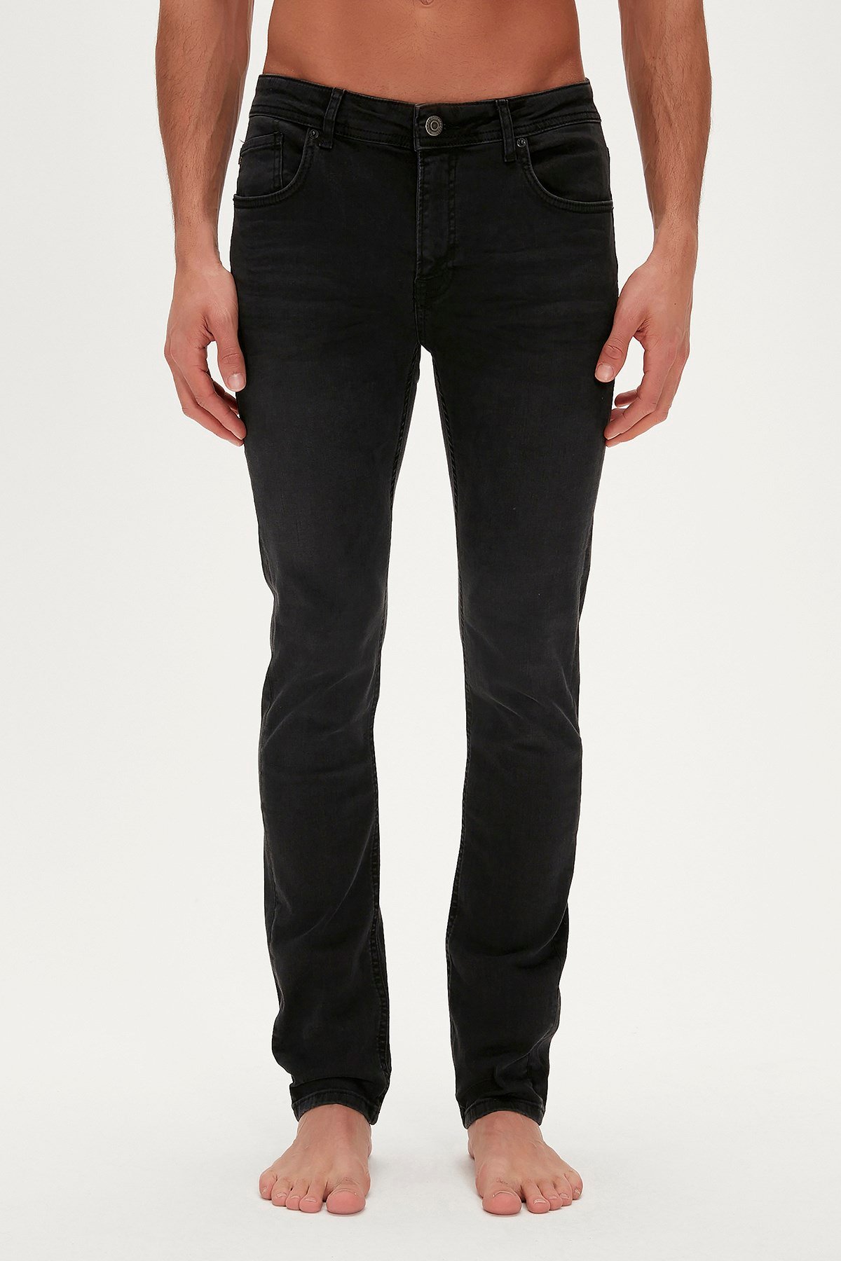 BAD BEAR Erkek FRANCO Antrasit Jean Pantolon 