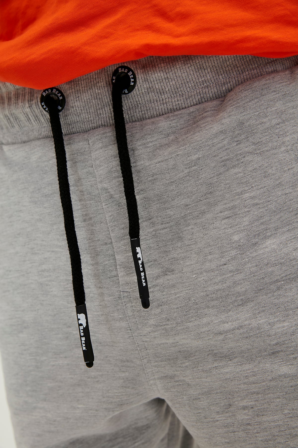 Bad Bear Erkek Gri Melanj Şort Dısplay Sweatshort