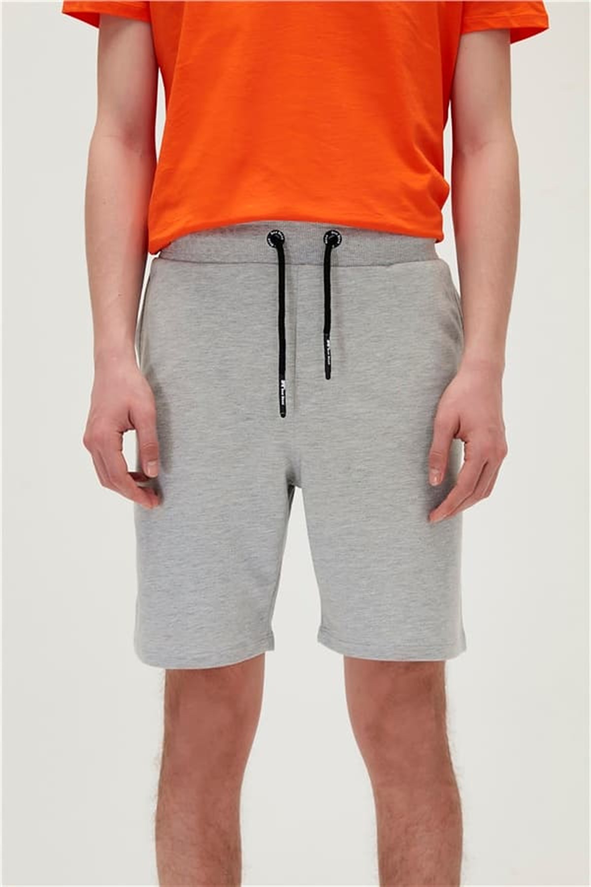 Bad Bear Erkek Gri Melanj Şort Dısplay Sweatshort