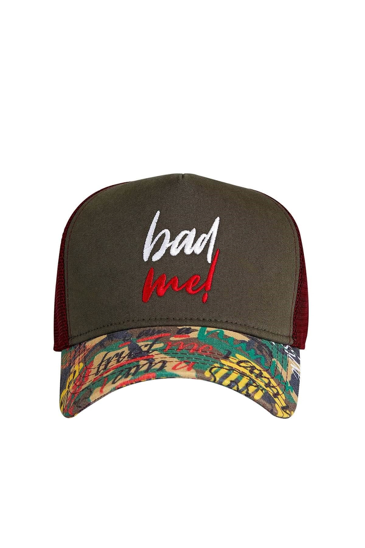 Bad Bear Erkek Haki Şapka Bad Me Cap