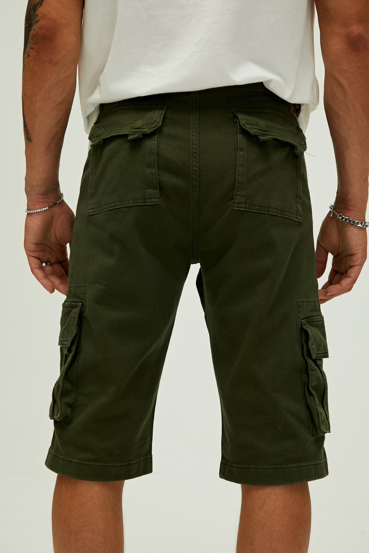 Bad Bear Erkek Koyu Yeşil Forager Kargo Şort