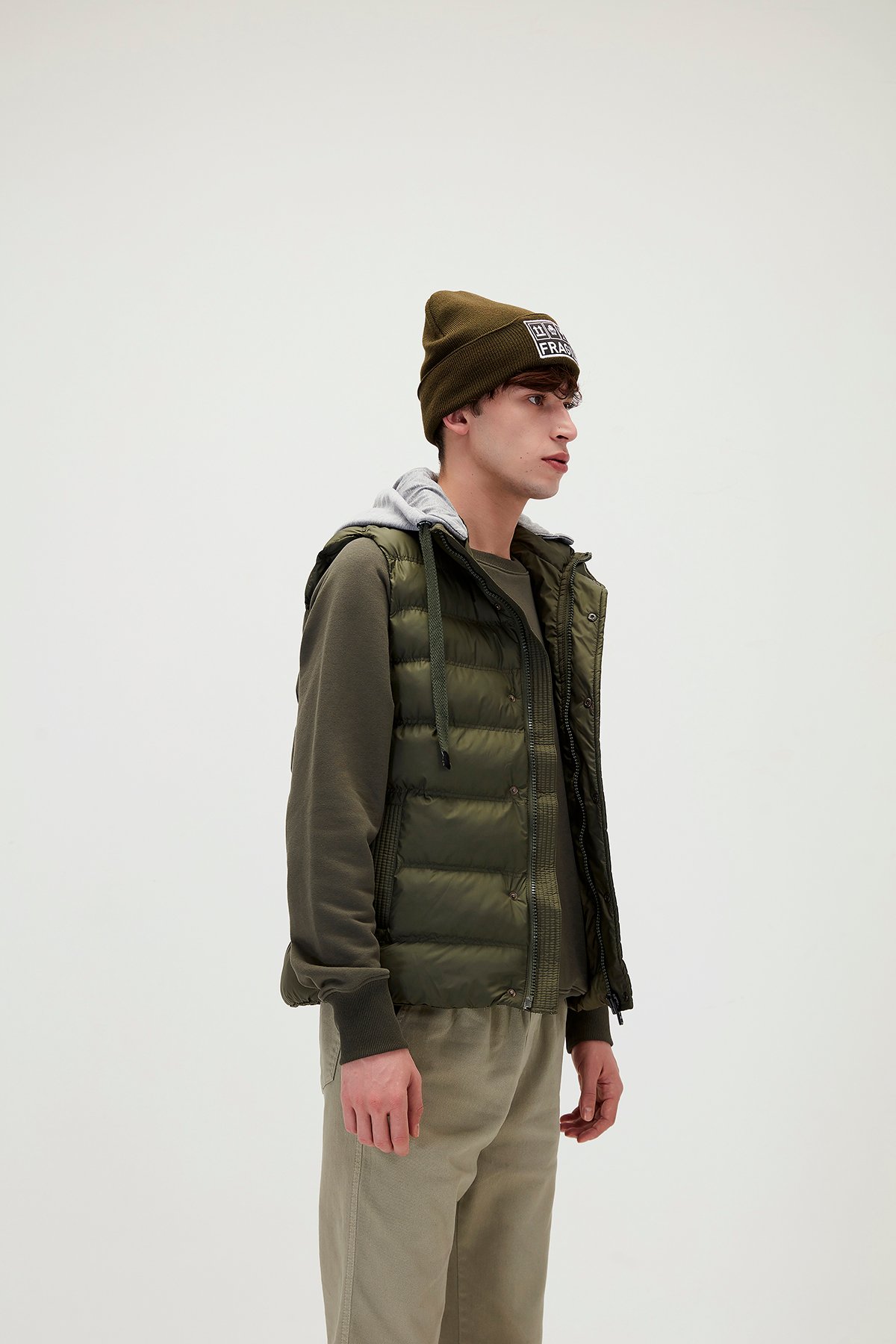 Bad Bear Erkek Koyu Yeşil Yelek Runner Vest