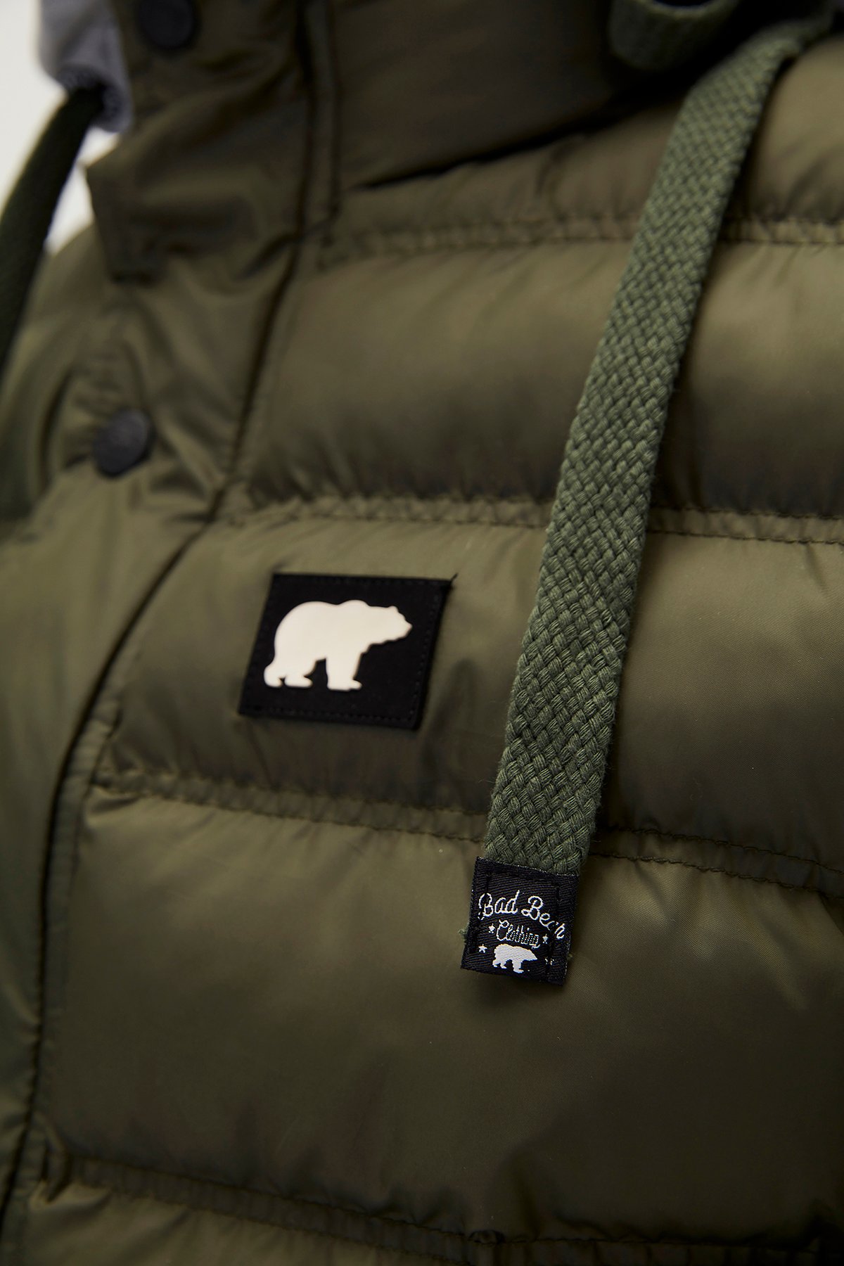 Bad Bear Erkek Koyu Yeşil Yelek Runner Vest