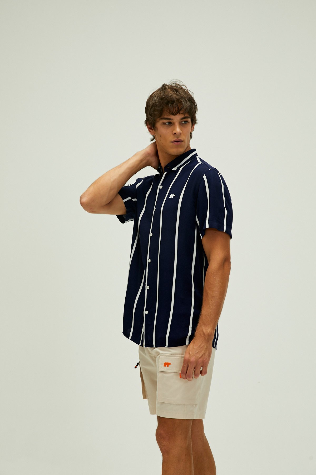 Bad Bear Erkek Lacivert Gömlek Sergıo Shırt