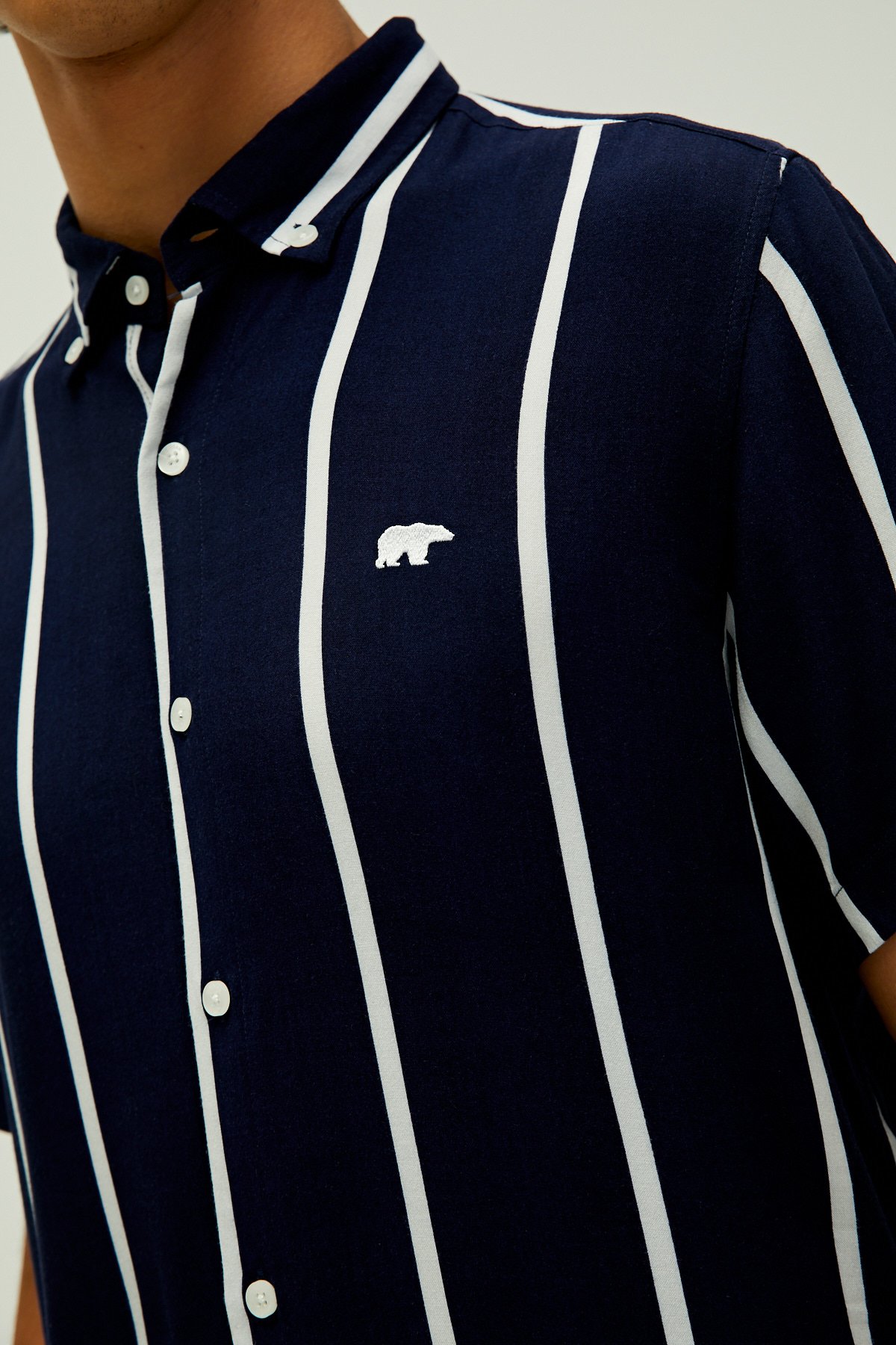 Bad Bear Erkek Lacivert Gömlek Sergıo Shırt