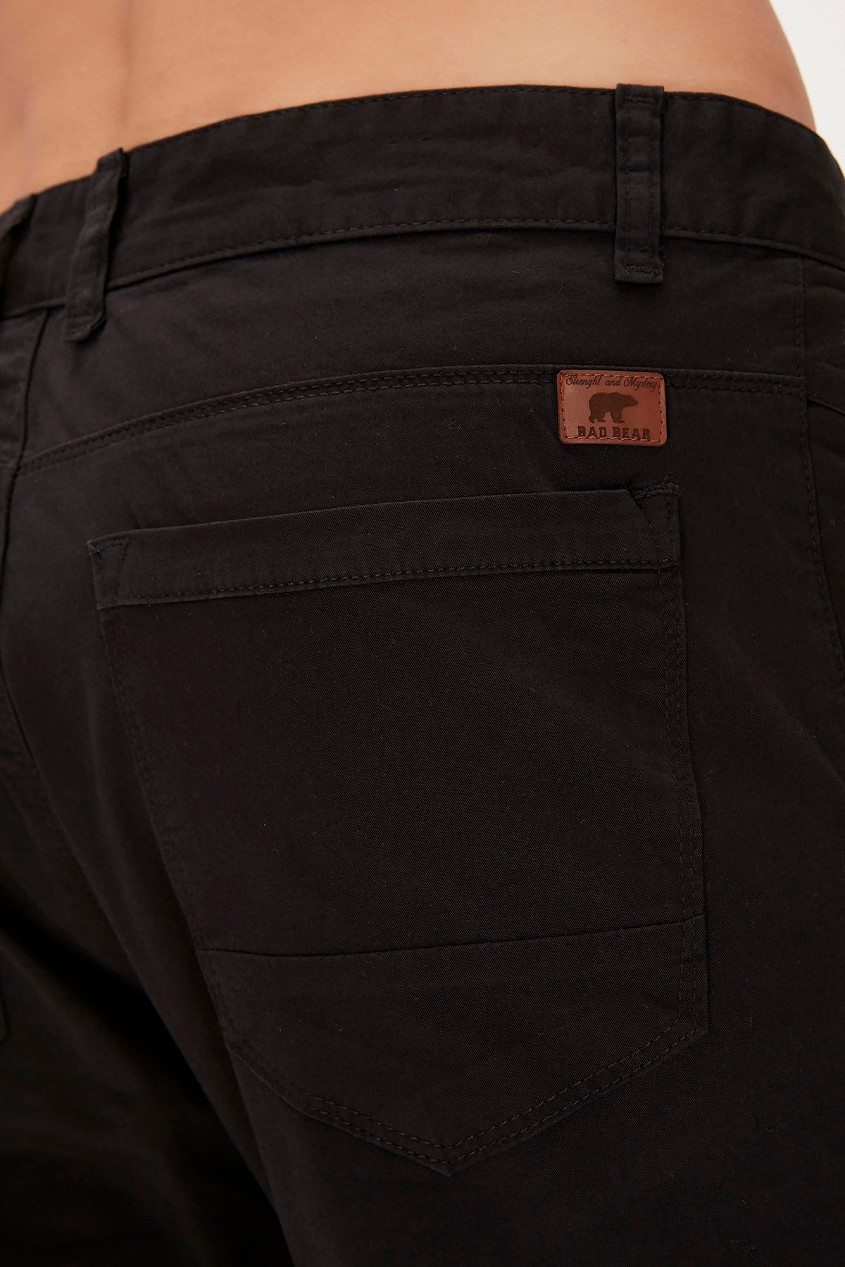 BAD BEAR Erkek ORLANDO Siyah Pantolon