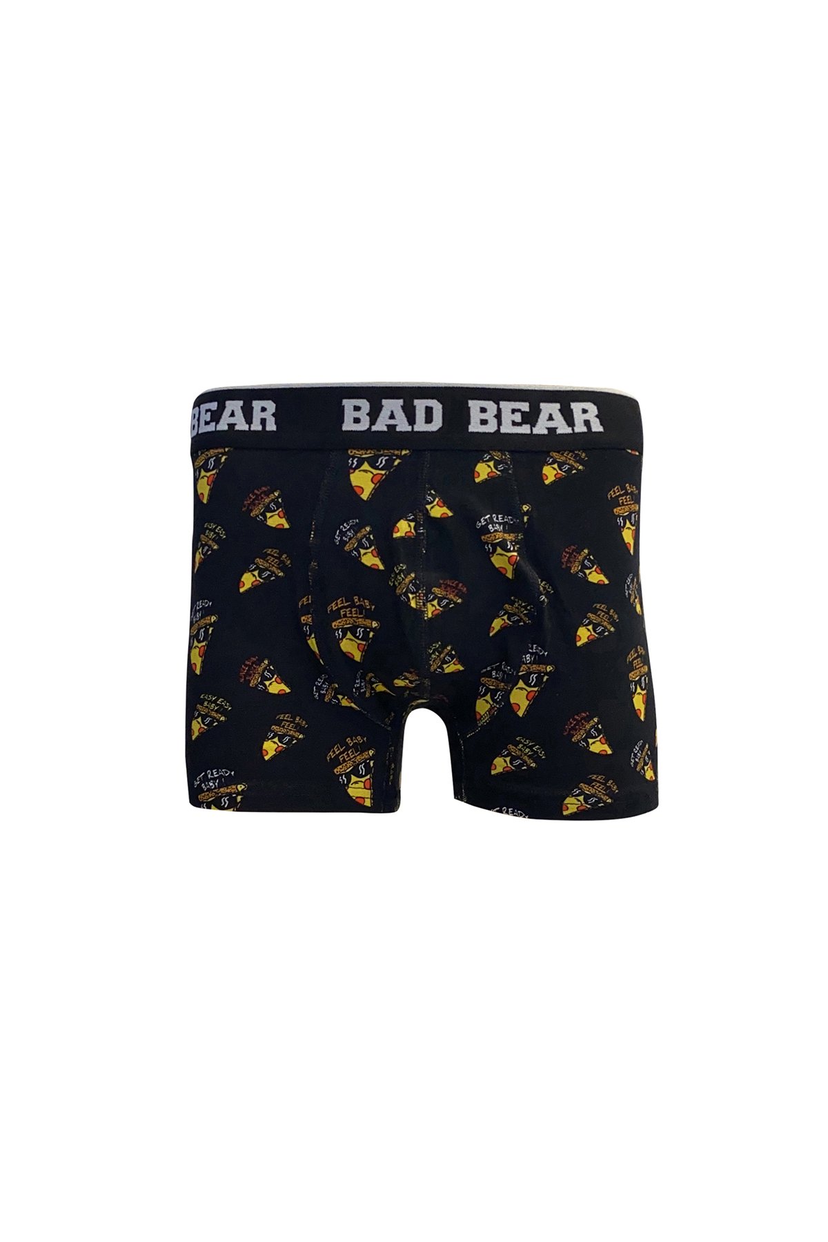Bad Bear Erkek Siyah Boxer Pızza Boxer