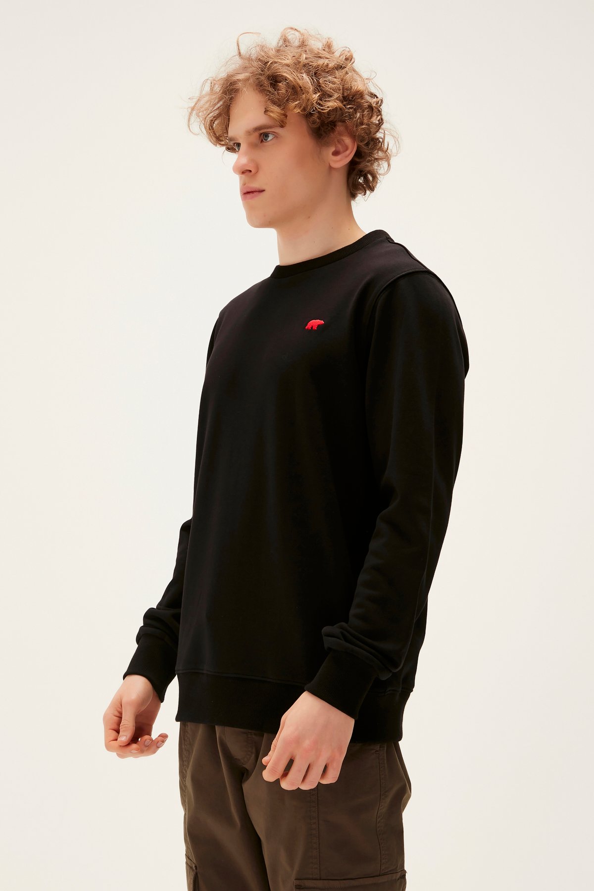 Bad Bear Erkek Siyah Sweatshirt Rounad Crewneck