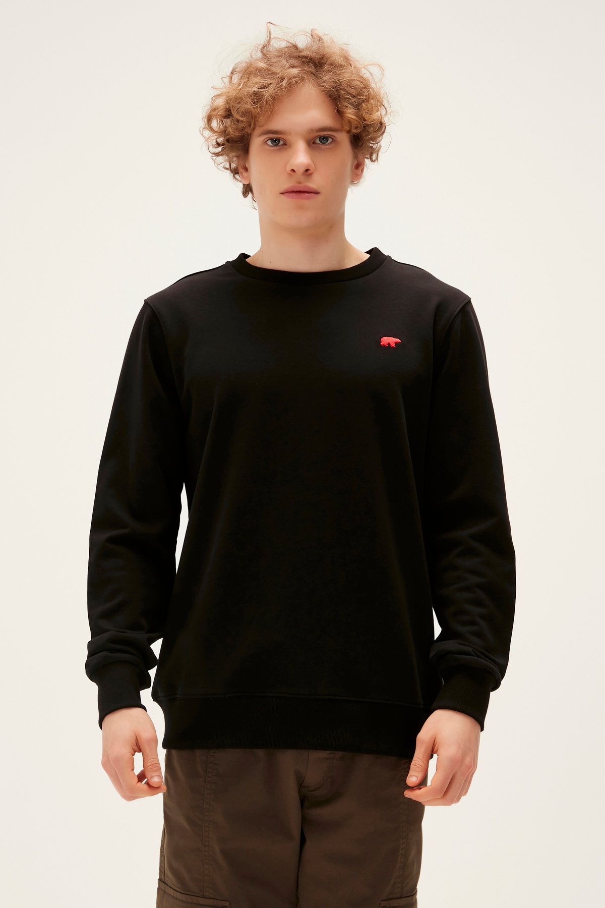 Bad Bear Erkek Siyah Sweatshirt Rounad Crewneck