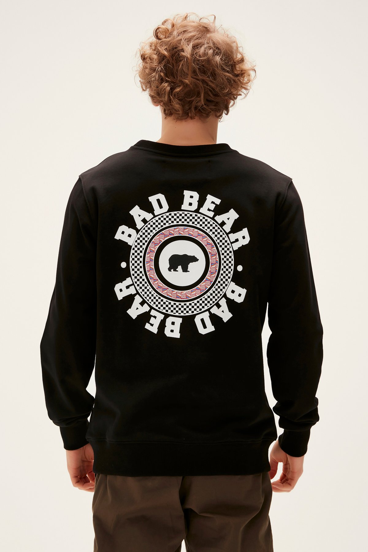 Bad Bear Erkek Siyah Sweatshirt Rounad Crewneck