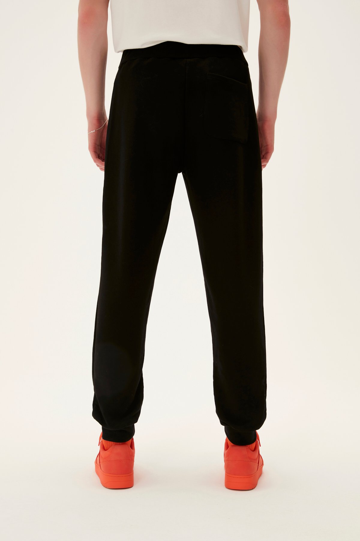 Bad Bear Erkek Turuncu Dar Paça Backup Sweatpant Eşofman