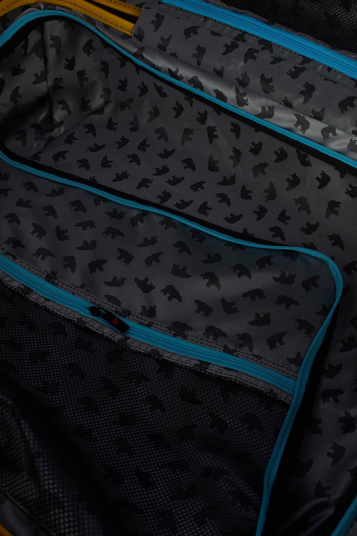 Bad Bear Gri Orta Boy Wagon Suıtcase Bavul