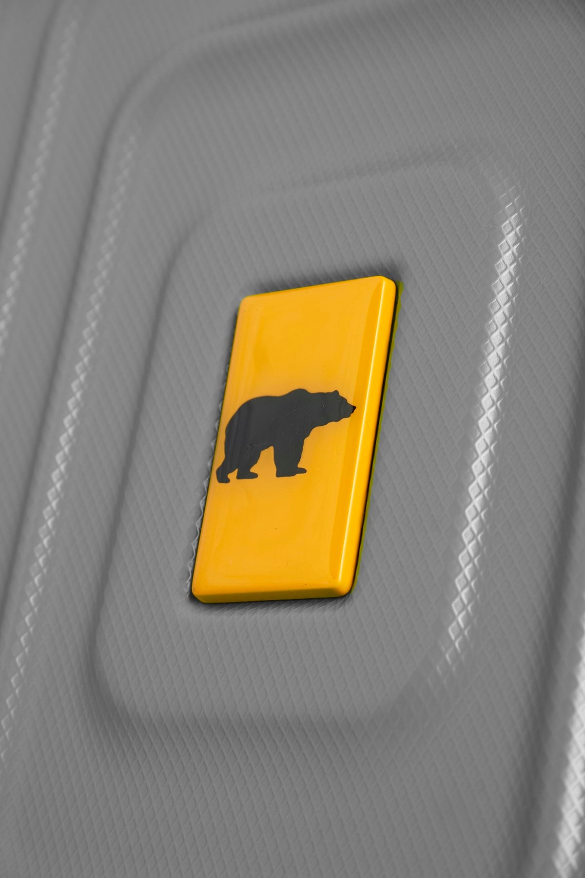 Bad Bear Gri Orta Boy Wagon Suıtcase Bavul