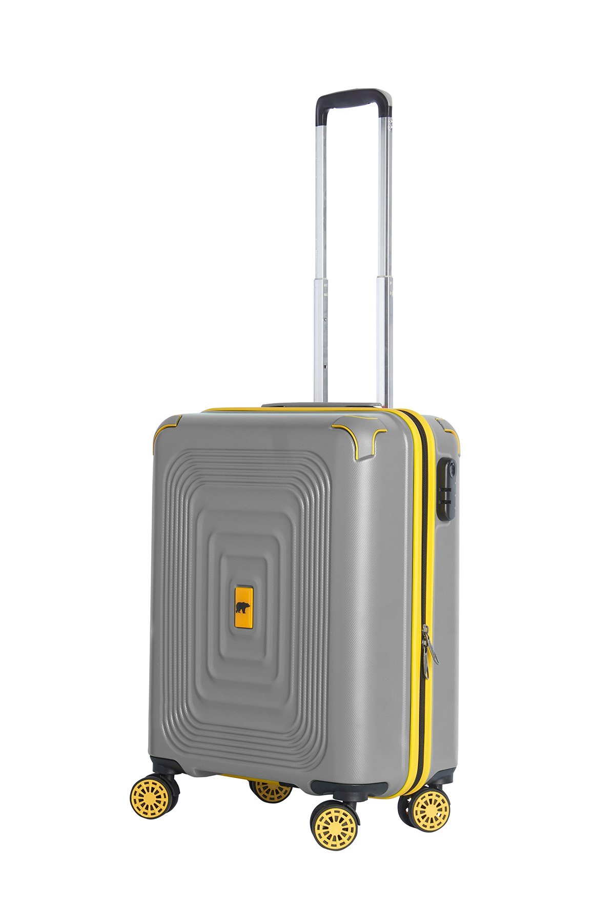 Bad Bear Gri Orta Boy Wagon Suıtcase Bavul